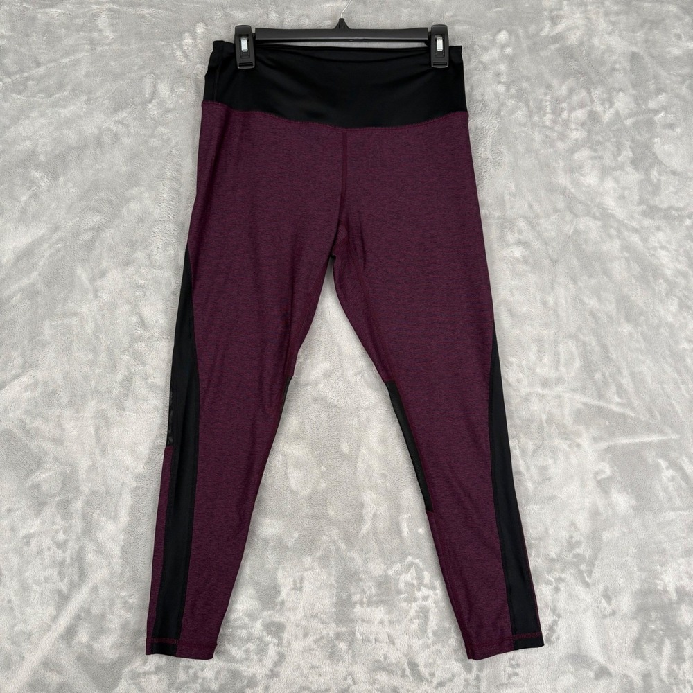 Z by Zella Womens Medium Crop Capri Leggings Active Workout Fitness Gym Mesh - Picture 2 of 12